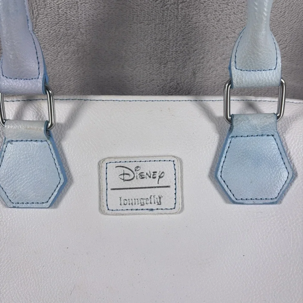 Loungefly Disney Frozen 2 Elsa Satchel Bag Crossbody Blue Winter Snow Queen
